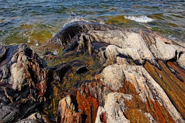 Wreck Island Shore V by Deb Oppermann